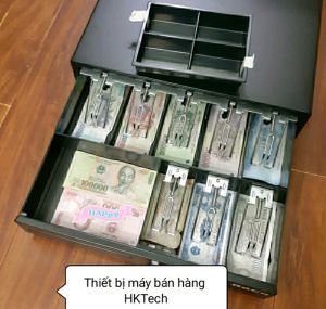 Ngăn kéo đựng tiền Két thu ngân cỡ lớn 8 ngăn kẹp ngăn kéo thu ngân Roco RC407