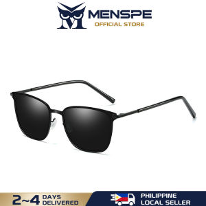 MENSPE Fashion Men Sunglasses UV400 Polarized Sunglasses Night Vision Sunglasses Retro Square Sunglasses Eyewear Ultra Light Elastic Leg Anti Glare Glasses Outdoor Sports Driving Sunglasses