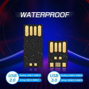 Jaster | USB 2.0 Short UDP U Disk Chip Flash 4GB 8GB 16GB 32GB 64GB 15X11X1.4mm Semi-Finito Chip Pen Drive Corto Lungo Bordo U Disk