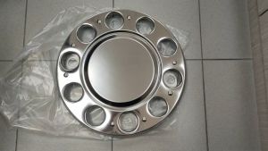 J20S13 CHROME 10HOLES WHEEL COVER  STAINLESS STEEL FOR ALL LORRY TRUCK 10HOLES