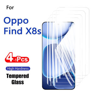 1-4PCS Screen Protectors For Oppo Find X8s X8 8s Tempered Glass Crystal 9H High Aluminum Anti Scratch Case Friendly Fingerprint