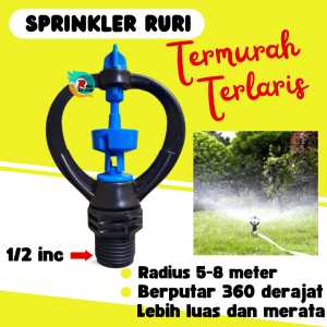 Butterfly springker RURI alat siram tanaman berputar 360drajat