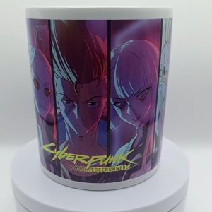 Cyberpunk Edgerunners Mug (David Night City) 2077 Game Anime Inspired