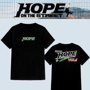 kaos baju kpop bts j hope hope on the street jung hoseok jhope t shirt