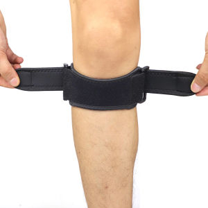 Adjustable Knee Pad Knee Pain Relief Patella Stabilizer Brace Support for Hiking Soccer Basketball Running Sport