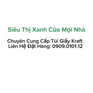 Combo 10 túi giấy kraft có quai cao cấp dày và cứng cáp túi kraft bảo vệ môi trường túi đựng quà túi giấy xi măng