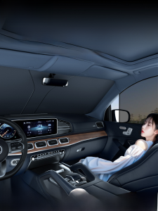 Titanium Silver Car Sunshade Heat Insulation Curtain Simple Style Aluminum Foil Material for Windshield Interior Sun Protection