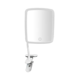 Led Make-up Mirror Portable Student Dormitory Office Beauty Lamp Clip Design Highly Clear Mirror Desktop