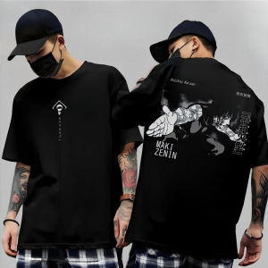 Bandai | Gojo Satoru Jujutsu Kaisen Print Short Sleeves T-shirt Cotton Kid Clothes Funny Round Neck Harajuku Y2K New Arrival Tee Tops
