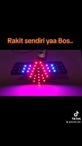 1Meter Lampu LED Demon Devil Eyes Stoprem Running Strobo Running dan Variasi Lainya 12Volt