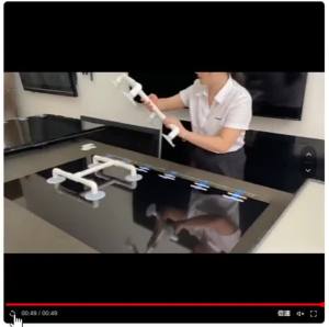 XMSJ | LED TV Screen Remove Repair Tool Detachable 32-75 Inch Panel Silicone Vacuum Suction Cup Support Maintenance Device