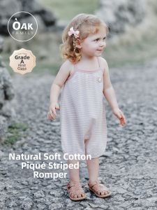 OAK FAMILY | Baby Wide Loose Summer Bib Dungarees Short Trousers