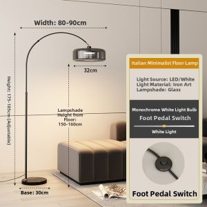 RIYUE | Minimalist Luxury Atmosphere Floor Fishing Lamp