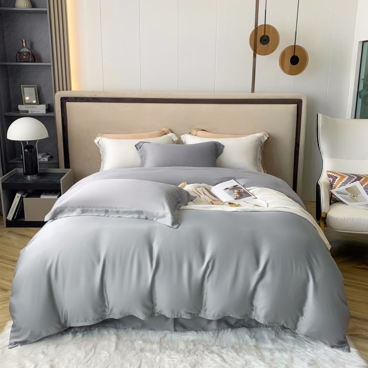 Vỏ gối nằm lụa 100%Tencel 100s siêu mềm mịn mát, 10 màu tùy chọn (ảnh ...