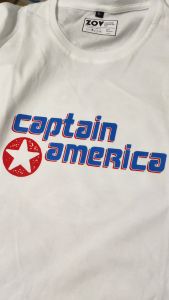 Kaos Kurt Cobain Captain America
