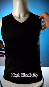 [READY STOCK] Baju Dalaman Singlet Kamisol Lelaki - Mens Camisole Singlet Inner Shirt Casual Plain