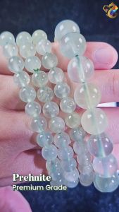 Premium Grade Prehnite Bracelet