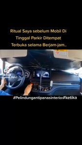 Car Umbrella Universal Payung Kaca Depan Mobil Pelindung Matahari Model Lipat Sunshield Kaca Mobil