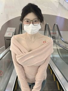 plus Size Knitted Long Sleeve One Shoulder Base Shirt Pure Desire Top Spring New Design Sensation Slim Fit Inner Wear Bottom Shirt