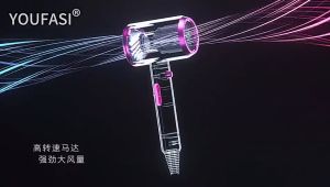 【SG Stock】4 in 1 Anion Hair Dryer 2000W Fast Dry Negative Ions Hair Blow Temperature 3-pin Plug Professional Ionic Tech Hair Care Hairdryer