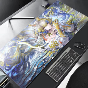Bandai | Gaming Arknights Shu Mouse Pad Laptop Accessories Natural Rubber Anime Mousepad Kawaii Dragon Keyboard Pad PC Cute Girl Desk Mat