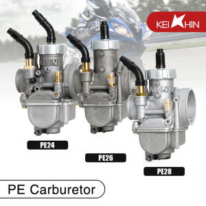 [Pengiriman Jakarta] Original karburator Keihin Karburator otomatis Motorcycle Carburator PE24 PE 26 PE28 Keihin Jepang Hukuman cocok untuk semua gas spontan / Karburator KEIHIN PE 24 PE 26 PE 28 Karbu Carburator  Karbulator Universal