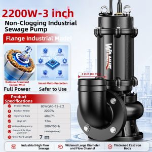 Cutting Type Submersible Pump