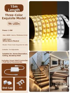 jiuxin lighting | Ultra-bright Tricolor Changeable Flexible Outdoor Waterproof Light Strip