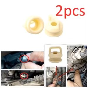 Set 2 đệm cao su bọc dây cáp Bushing cho xe hơi Chevrolet Silverado ống lót cần số ô tô