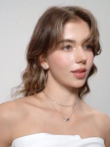 ARSIS | Freely Matchable Pig Nose Double Hoop Choker Silver