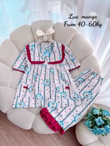 (40-60kg) Đồ bộ piijama nữ lụa Mango loại 1 cổ vuông tiểu thư TAY NGẮN - QUẦN LỬNG chất mềm mịn mát và thoải mái khi mặc