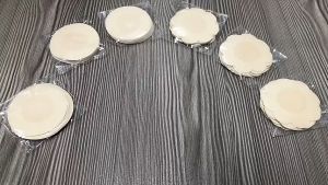 Mylilangelz 5 Pair Non-Woven Fabrics Round Shape Chest Paste Traceless Disposable Tape Nipple Covers