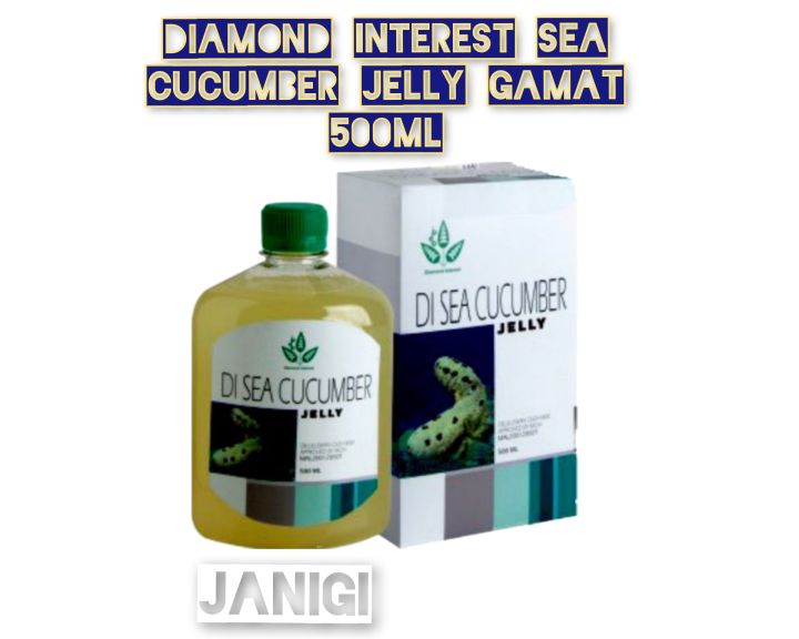 Sea cucumber jelly gamat Diamond interest 250ml dan 500ml Lazada