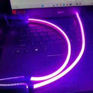 LAMPU LED DRL MOTOR SEPASANG KIRI KANAN 30CM BEAT VARIO SCOOPY AEROX NMAX MIO DLL