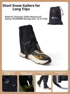 Mobi Garden | Waterproof Snow Sandproof Outdoor Hiking Boot Covers