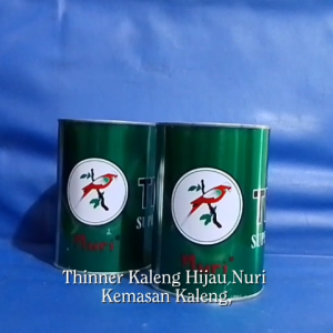 Thinner Kaleng Hijau Dolpin - Nuri kemasan kaleng