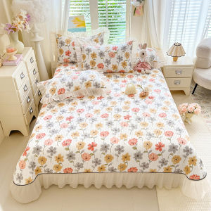 JoynCleon | A Class Safe Cotton Padded Bed Cover Quilt All Seasons Anti-slip