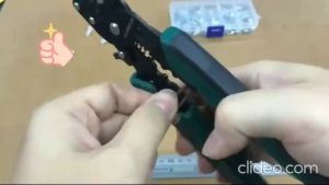 Terminal Wire Crimp Connector Kit 320 PCS + Plier - Tang Kupas Kabel Skun Konektor Kabel Listrik - Alat Penyambung Kabel Listrik