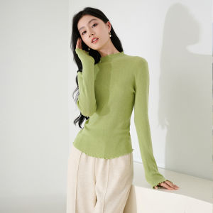 XIANGYING | Winter New Warm Woolen Turtleneck Knit Sweater Top