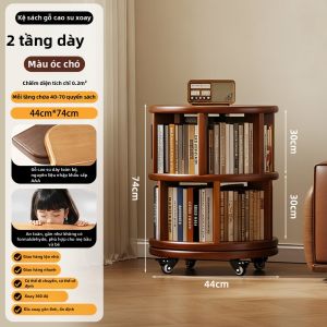 FWTDF | Giá Sách Quay Tròn Đựng Hiển Thị