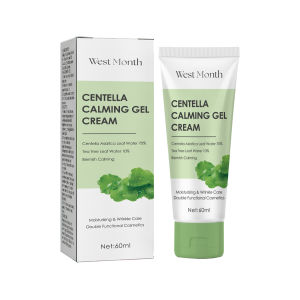 Tháng Tây Centella làm dịu Kem gel dưỡng ẩm và chăm sóc nếp nhăn tông màu làm sáng da săn chắc giữ ẩm cho da khô làm cho da ngậm nước và đàn hồi hơn làm mờ nếp nhăn làm giảm đỏ da và sản phẩm chăm sóc da nhiệt