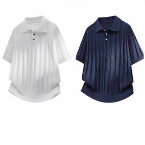 Mark Fairwhale | Summer Thin Short Sleeve Polo Shirt for Men Business Casual