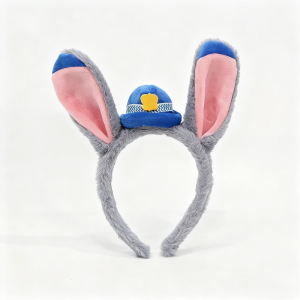 Judy Rabbit Police Officer Theme Zootopia Accessory Hairband