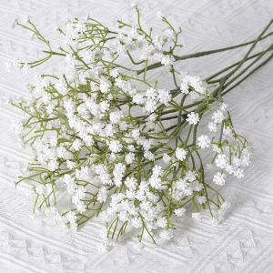 1 Cái 63Cm Nhân Tạo Bé Hơi Thở Gypsophila Hoa Nhựa Cho DIY Bó Hoa Handmade Tiệc Cưới Trang Trí Nhà Cửa