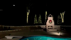 SUNDAR Solar light Christmas 100LED Outdoor 12M String Lights with solar panel Waterproof Decoration