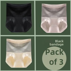 New Arrival Seamless Mid-High Waist Ladies High-Waist Panty Postpartum Body Shaping Hip Lifting Briefs Womens Plus Size Underwear Womens Hip Training Pants