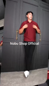 Knitted polo kerah pria premium kaos polo shrit simple clothes original NOBU