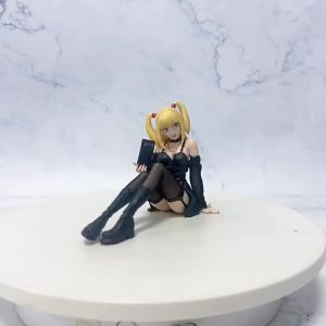 Bandai | Anime Figure MisaMisa figure sitting action figures misa anime figures PVC model noodle stopper toys ornament birthday gift 11cm