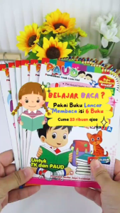 [SJ] Paket Buku Lancar Membaca Tanpa Mengeja (Isi 6 Buku)