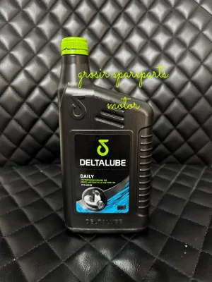 OLI DELTALUBE 800ML MATIC DAILY 757 PREMIUM ENGINE OIL MATIC MOTORCYCLE SAE 10W-30 API SL/JASO MB HARGA PERBOTOL 1 BOTOL